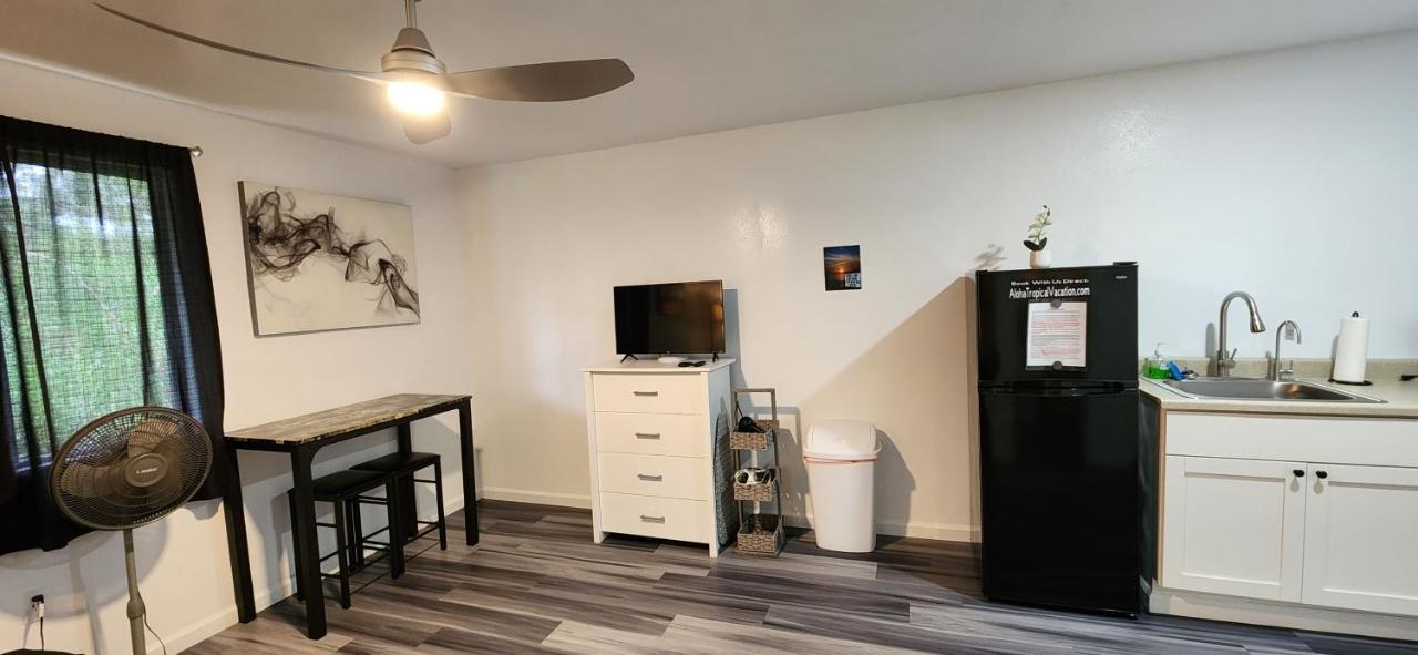 #2 Cozy Vacation Hideaway Self Checkin Studio Apt Keaau Eksteriør bilde